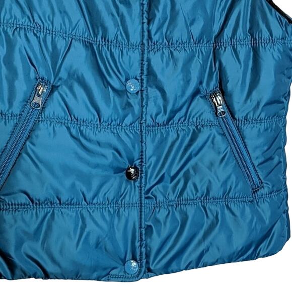 American Eagle Puffer Vest Teal - Picture 3 of 7